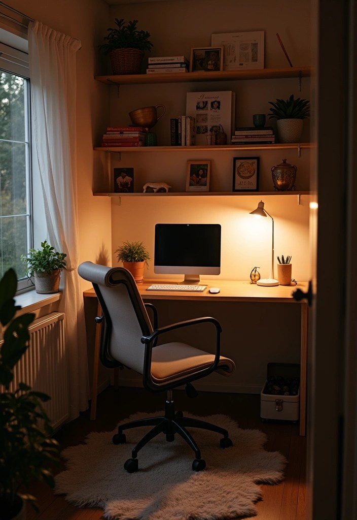 13 WFH Office Setups That'll Skyrocket Your Productivity - 7. Cozy Corner Nook