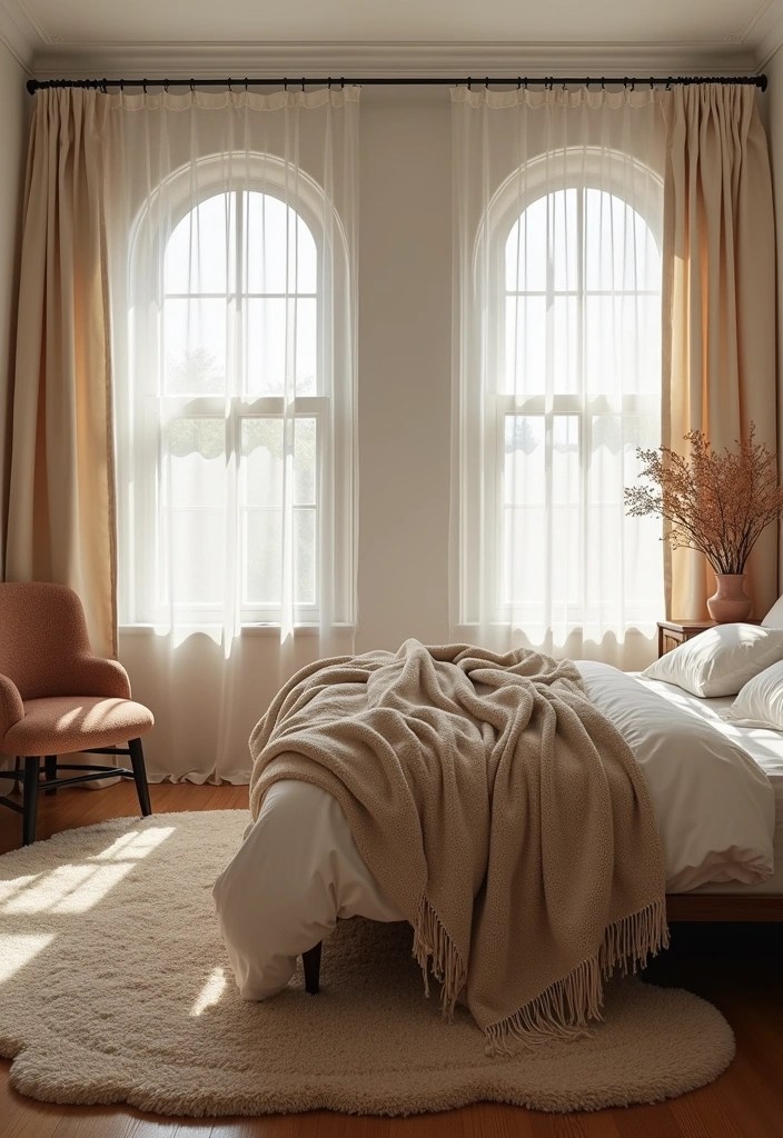 15 Stunning Bedroom Transformations Under $200 - 12. Soft Textiles for Comfort