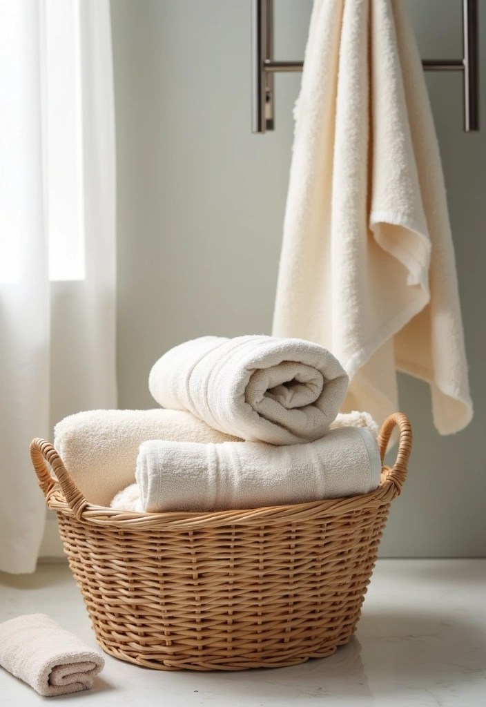 17 Bathroom Renovation Ideas to Steal That Are Under $300! - 15. Textured Towels
