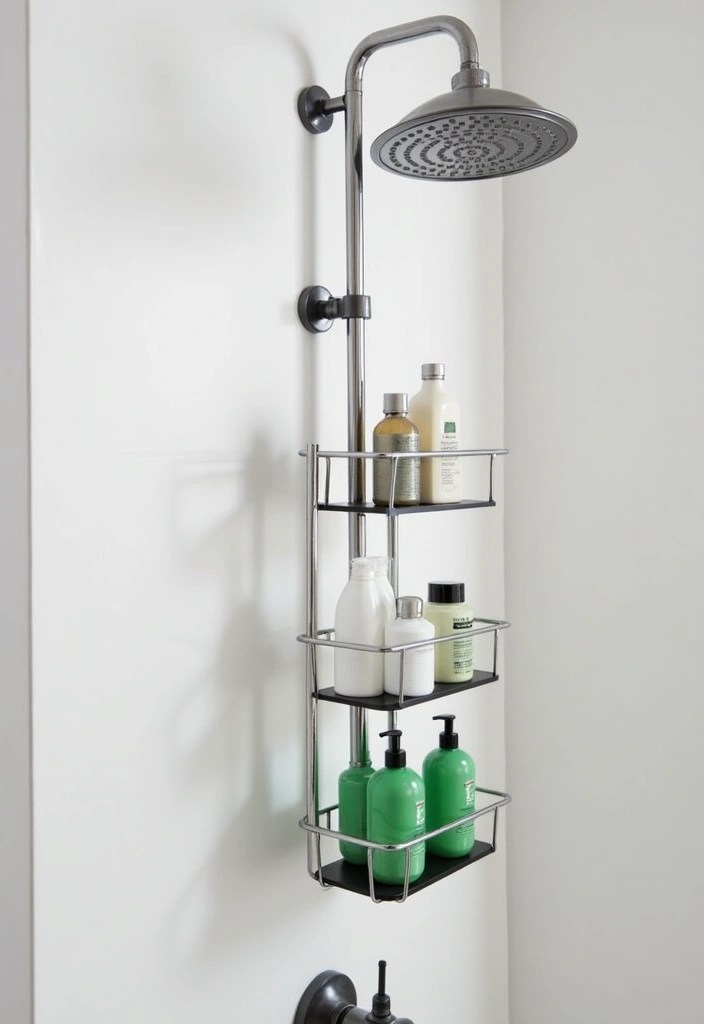 17 Bathroom Renovation Ideas to Steal That Are Under $300! - 16. Stylish Shower Caddy
