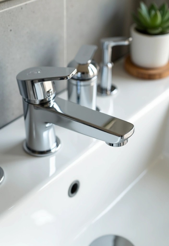 17 Bathroom Renovation Ideas to Steal That Are Under $300! - 7. Upgrade Faucets