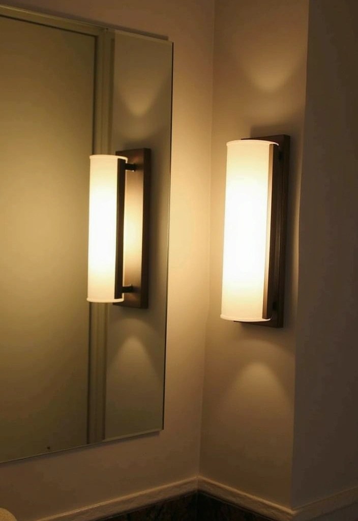 17 Bathroom Renovation Ideas to Steal That Are Under $300! - 9. Lighting Fixtures Makeover