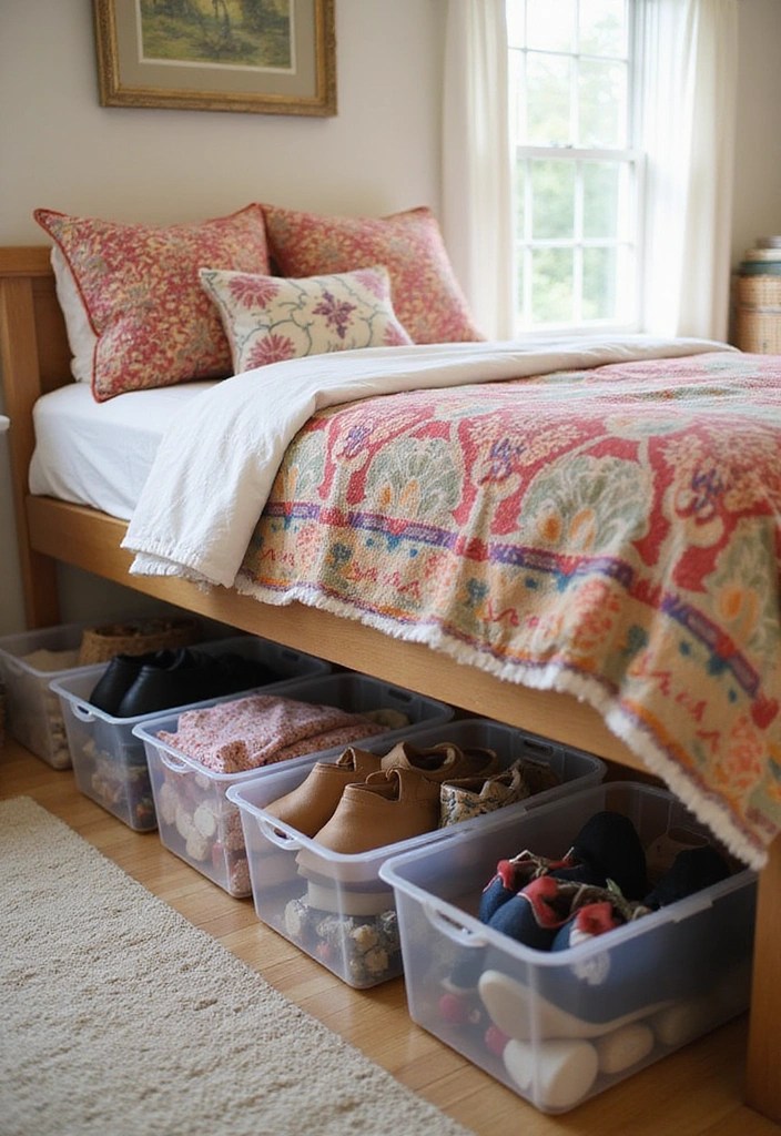 15 Genius Storage Solutions That'll Transform Your Home into an Organized Paradise! - 1. Under-Bed Storage Bliss