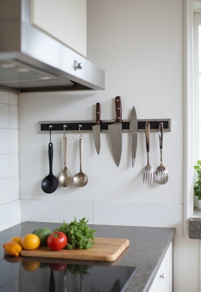 15 Genius Storage Solutions That'll Transform Your Home into an Organized Paradise! - 8. Magnetic Strips for Small Items