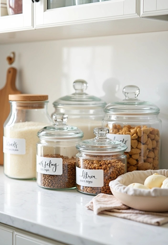 15 Kitchen Organization Hacks That Will Change Your Life! - 10. Container Labels