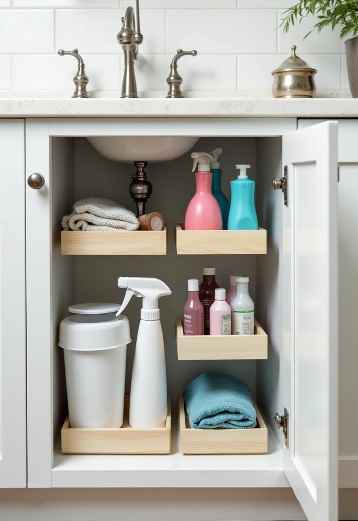 15 Kitchen Organization Hacks That Will Change Your Life! - 11. Under-Sink Organizers