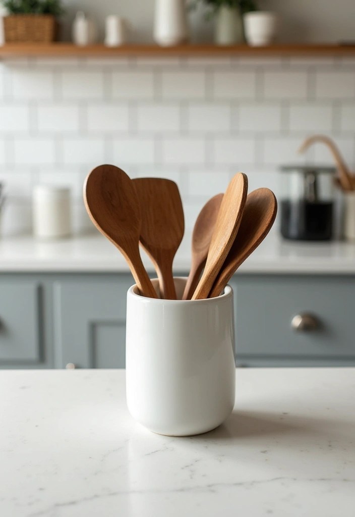 15 Kitchen Organization Hacks That Will Change Your Life! - 15. Cooking Utensil Holder