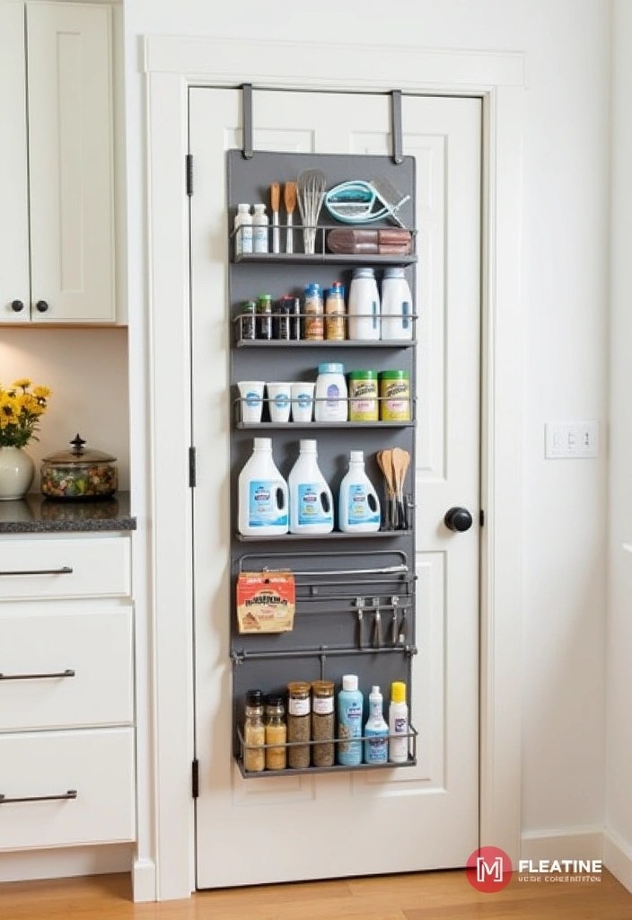 15 Kitchen Organization Hacks That Will Change Your Life! - 3. Over-the-Door Organizers