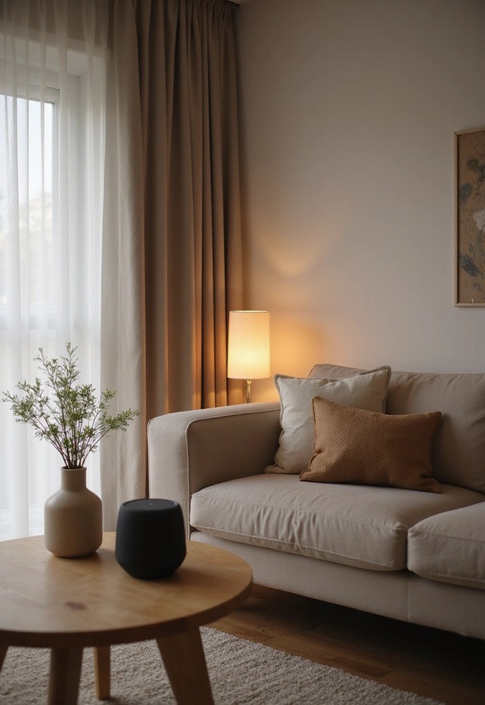 19 Minimalist Decor Hacks to Simplify Your Life (And Make You Feel Zen!) - 15. Use Soft, Ambient Sounds