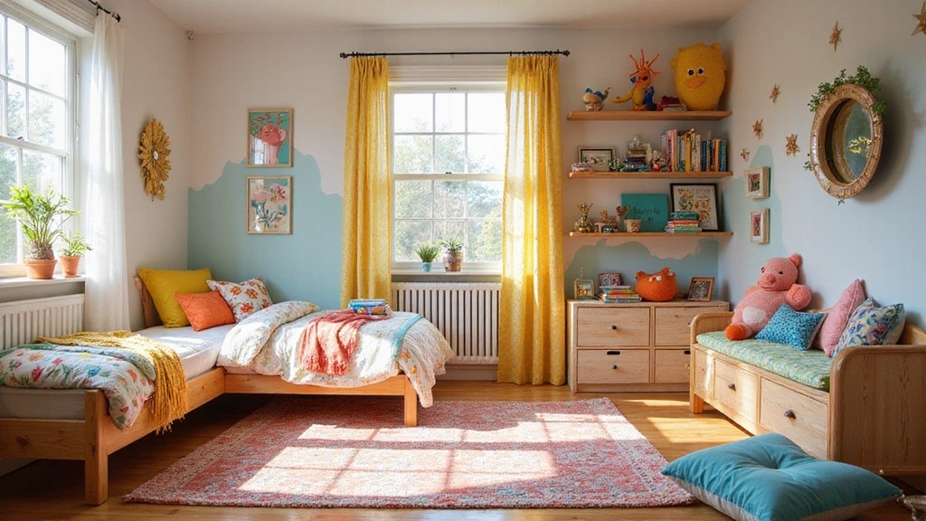 22 Vibrant and Playful Kids’ Room Decor Ideas: Blending Fun with Functionality