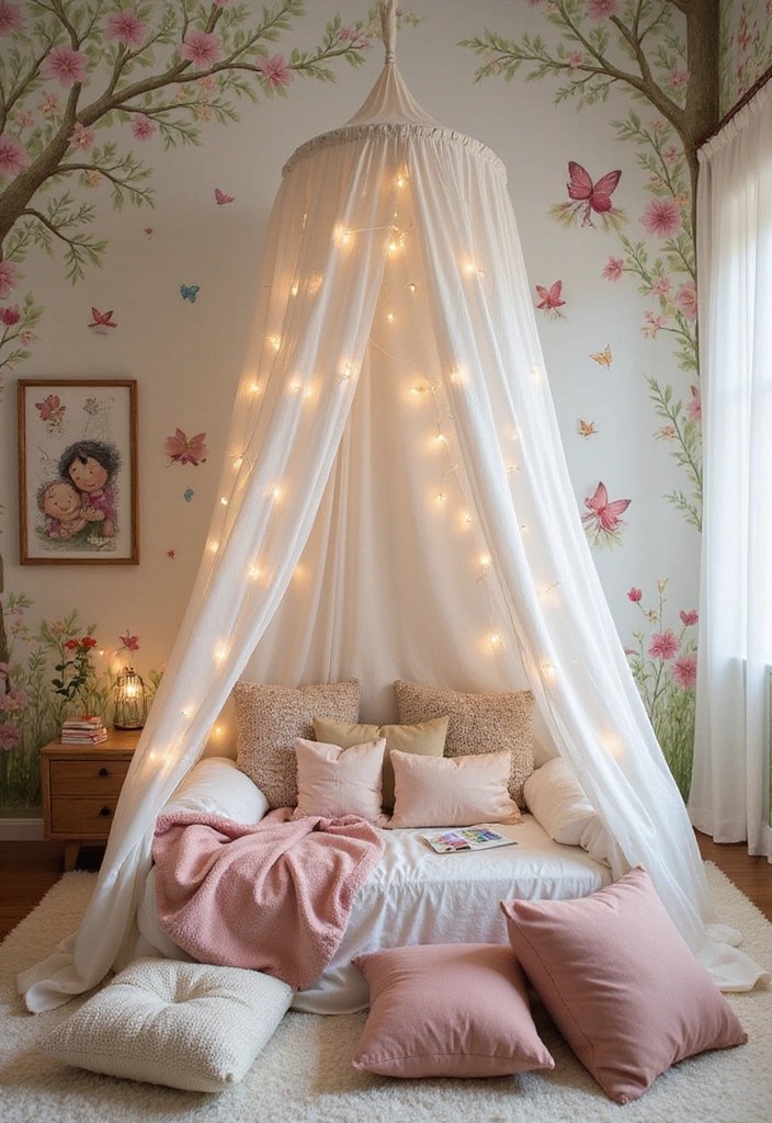 20 Fun Kids' Room Ideas That Will Make You the Coolest Parent Ever! - 11. Whimsical Fairy Garden