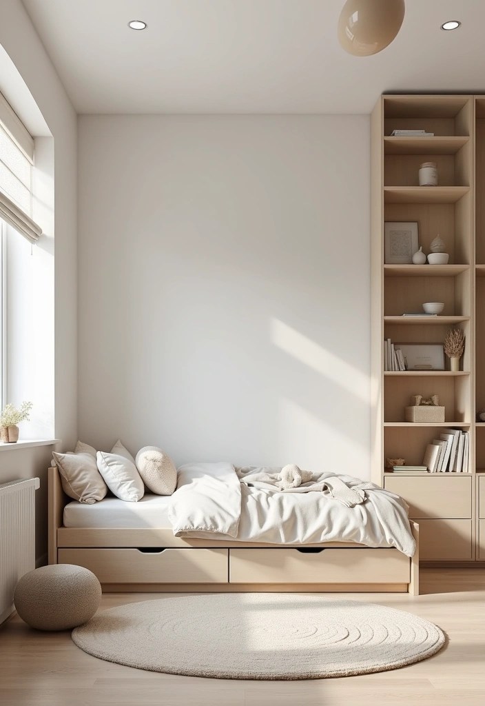 20 Fun Kids' Room Ideas That Will Make You the Coolest Parent Ever! - 12. Minimalist Scandinavian Design