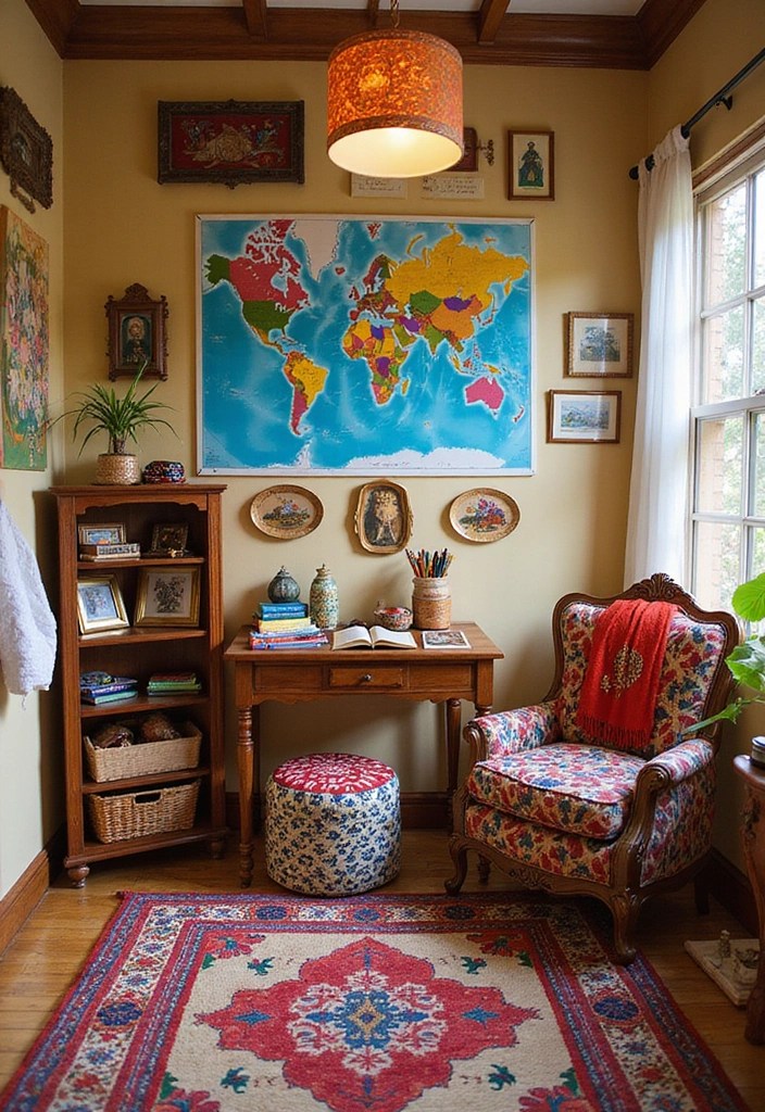 20 Fun Kids' Room Ideas That Will Make You the Coolest Parent Ever! - 15. Cultural Heritage Sanctuary