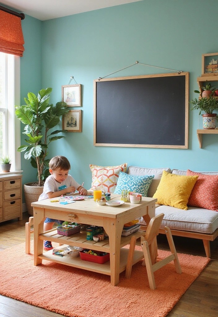 20 Fun Kids' Room Ideas That Will Make You the Coolest Parent Ever! - 17. Creative Playroom