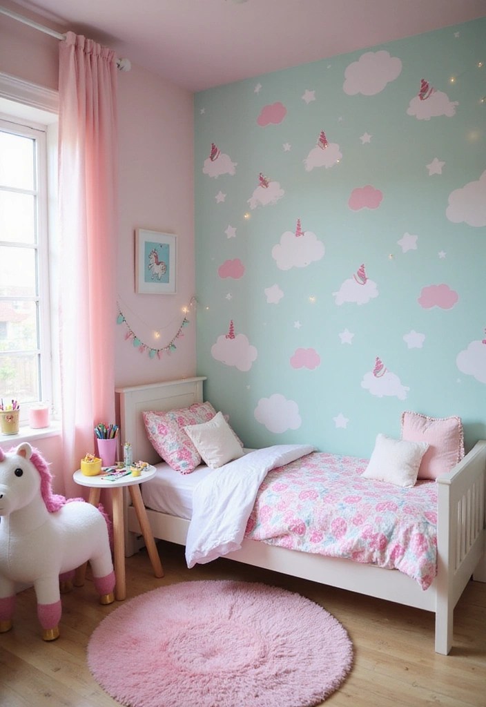 20 Fun Kids' Room Ideas That Will Make You the Coolest Parent Ever! - 2. Magical Unicorn Paradise